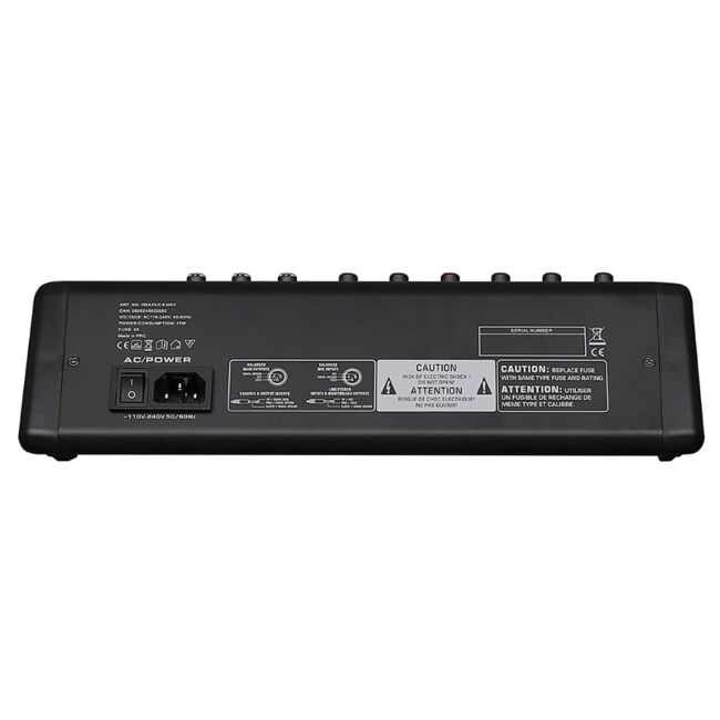 Mixer audio analogic DNA HLC 6 MK2, 6 canale, USB, MP3, Bluetooth, Phantom DSP