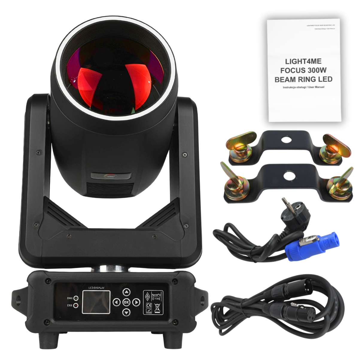 LIGHT4ME FOCUS 300W BEAM RING LED