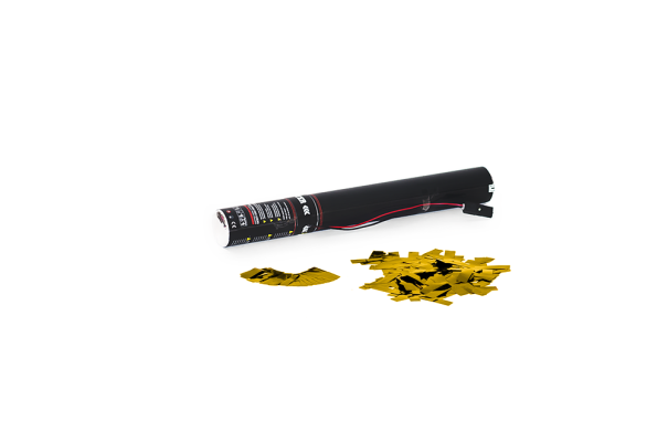 TCM FX Electric Confetti Cannon 50cm, Gold metalic