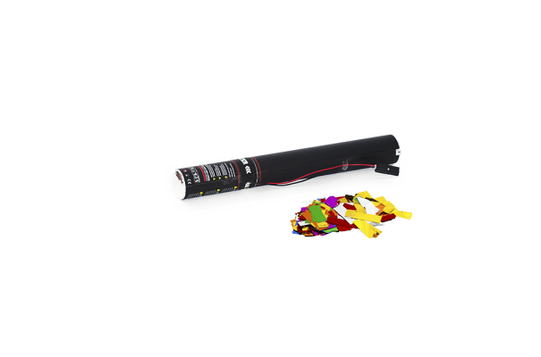 TCM FX Electric Confetti Cannon 50cm, multicolor metalic